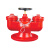 柳成 多功能水泵接合器 球墨铸铁多功能铜扣 地下消防水泵接合器  SQD100-1.6
