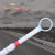 路锥连接杆2米伸缩塑料套环新款PVC固定杆停车路障雪糕筒警示 固定连接杆管新料厚度1.5红白
