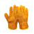 电焊手套牛皮防烫焊工耐磨焊接短款柔软加厚劳保防护工作手套 黄色左手12只