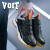 沃特（VOIT）透气款训练鞋旋转纽扣防滑耐磨轻便透气羽毛球乒乓球防滑运动鞋 黑色 47