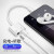 AJTL 苹果iPhone7耳机转接头苹果X/8/7plus二合一音频转换器 【充电听歌】 3.5m+ughtnin白色