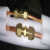 加厚空调铜管延长专用对接头 铜钠子 双接头 铜管加长对丝 免焊接 1.5匹2匹对接头 12和6