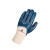 代尔塔/DELTAPLUS 201150 重型丁腈3/4涂层手套针织透气耐磨 201150 蓝色 XL