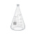 磨口三角烧瓶具标口三角瓶标准磨口锥形瓶三角摇瓶19%2324%2329%2 200ml/24%23