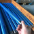 塑料网套钢瓶螺纹定型网兜尼龙螺杆保护网工业防震网套防护包装网 100mm(蓝色网套1公斤)