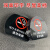 禁止吸烟  告示牌 禁烟 亚克力台卡台牌 指示牌 桌牌 黑色圆弧款 爱心禁止吸烟台牌8cm7.5CM