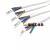 铜芯护套线2/3/4芯软线电缆线ZR-RVV1.5 2.5 4 6平方信号电源线 RVV 2芯0.5平方 100米