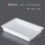 长托盘加厚PP塑料方盘实验室白色耐高温器具物料盘日本ASONE 白色中号37327363mm