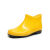 黄色雨鞋男春秋短筒工作鞋雨靴胶鞋防滑水鞋低帮套鞋大码464850 迷彩晴雨鞋 38