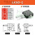 X轴位移平台手动精密微调平移台移动光学十字滑台LX40/60/80/125 LX50-C(中)