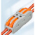 快速接线端子 多功能电线连接器导线对接线夹分线接头连接端子 2进2出/50只(测电孔款)