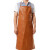 添盾 TD-BPW1062 皮革防水防油PU围裙 (1m) 褐色