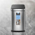 智能感应垃圾桶带盖客厅厨房卧室卫生间GC231 方形感应桶-钛银色6L