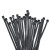 冰禹 尼龙扎带 塑料捆绑扎线束线带自锁式扎带 2.5*150mm(黑色100条) BYyn-764
