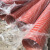 兴轩 NT-066 红色高温风管 矽胶风管 耐高温钢丝软管 排烟管热风管硅胶软管 DN63mm*4米