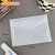 硫酸纸信封袋半透明小卡出卡打包卡套咕盘保护袋防水包装袋子 信封款大号50个 17.5*12.5cm