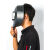 嘉博森手持式电焊面罩半自动焊帽氩弧焊工塑料防水加厚焊接焊机脸部 面罩送7号镜片10黑10白