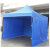 谐晟 可伸缩折叠帐篷 雨棚大伞遮阳棚折叠用遮雨篷伸缩式蓬 3m*3m粗架三面围布 1个