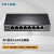 TP-LINK 百兆交换机 8口VLAN端口以太网非网管监控网络网线分线器集线器钢壳VLAN开关可控 TL-SF1008VE