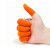 冰禹 一次性乳胶防滑防护手指套 工业橡胶指套 劳保手套 米色小号 2包 （100个/包）
