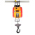 尚琛 起重葫芦 电动葫芦便捷式起吊吊机 220V微型悬挂式钢丝绳起重葫芦 500KG20米 