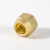 宽选工品 空调铜管连接螺帽加厚黄铜螺母纳子 单位：个 5分（5/8）英制纳子 