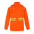 雨中亿 涤塔夫分体反光环卫雨衣雨裤套装 橙色 L-170