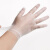 者也 一次性PVC手套 加厚检查手套 100只食品级餐饮家务烘焙手套透明家务手套 M码