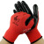 一把手N548丁青劳保手套防滑耐磨丁腈防油防护手套工地维修手套 红色24双-N548丁腈 均码