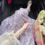 皮尔卡丹（pierre cardin）法式气质温柔风紫色碎花吊带连衣裙子女夏季度假风长裙开衫两件套 吊带裙(单件) 45/55kg/M