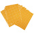 玛仕福 圆点不干胶贴纸 彩色色标分类记号定位标签贴10mm橙色（2475贴/包）