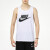 耐克（Nike）男装背心夏季新款运动服跑步健身篮球训练透气休闲圆领无袖上 AR4992-101白色 S