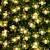 博弗森厘物 灯串太阳能户外灯花园氛围灯家用庭院灯景观灯樱花灯串阳台 樱花灯-暖光-5米20灯