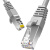 麦森特（MAXCENT）超五类网线CAT5e百兆屏蔽双绞连接线工程成品网络跳线0.2米MC5-02P
