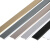 旭杉斯铝合金平条一字型平板木地板门槛压条收边条扣背景墙金属装饰线条 瓷白色/打胶款 15mm0.9m