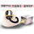 自吸式长管呼吸器喷漆化工防毒尘面罩单双人电动送风式长管呼吸器 HY01自吸式20米长管呼吸器_pu管