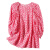SZ真丝上衣女夏新款高端轻奢法式泡泡袖桑蚕丝洋气减龄小衫 红花 S [适合105]斤
