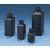日本NIKKO塑料方瓶HDPE黑色大口小口刻度防漏100/250/500/1000ml 250ml广口圆瓶