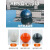 MEXEMINA浮球航道警示浮标浮球水上塑料串联穿心ABS海上船防撞养殖浮球的 穿心ABS浮球150mm