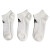 阿迪达斯（adidas） 男袜女袜2022冬季新款三双装中筒袜运动袜舒适短袜训练袜AA2320 DZ9401 S
