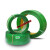 自动打包机用热熔打包带 PET塑钢带绿色手工钢塑带1608型包装带绳 宽19mm厚1.0mm(800米)20kg