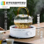 日本进口品质电陶炉茶炉家用小型静音迷你电茶炉电热茶具光波磁炉 瓷白色电陶炉(单炉) 0ml