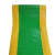 警示边防滑pvc地垫黄色边塑胶垫车间仓库防水防滑阻燃垫工厂地板 绿色+黄边 0.5米宽*1米长（3mm） 要几米拍几份