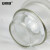 安赛瑞 玻璃干燥器 实验室玻璃仪器空气干燥器附瓷板 物品除湿干燥皿白色透明干燥器 210mm 600902