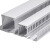 飓开 PVC线槽 明装灰色塑料线槽 阻燃pvc行线槽 H50*W30-100米/件 一件价