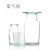 教学仪器生物实验玻璃气体收集瓶带磨砂集气瓶密封玻璃片 砂玻璃片5.5x5.5cm（1块）