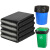 垃圾袋垃圾袋加厚黑色平口商用物业垃圾袋大号式垃圾袋 黑宽70x长90x厚2.5丝全新料=250