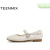 天美意（TEENMIX）2024秋新款平跟法式气质单鞋新中式女玛丽珍鞋 粉色 38