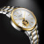 罗西尼(ROSSINI) 手表 映像系列时尚自动机械男表镂空白盘金色钢带518851T01C