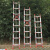 铝合金伸缩梯子直梯单面升降梯子工程梯阁楼梯3-12米登高户外云梯 小卡簧一套(2个)